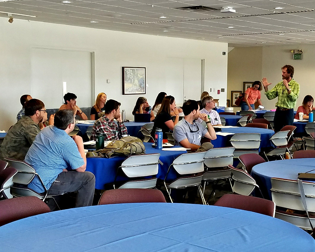 Idaho 2-4 year college participants at Boise, ID workshop.