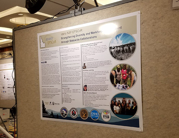 Idaho EPSCoR poster presented at 2018 summit