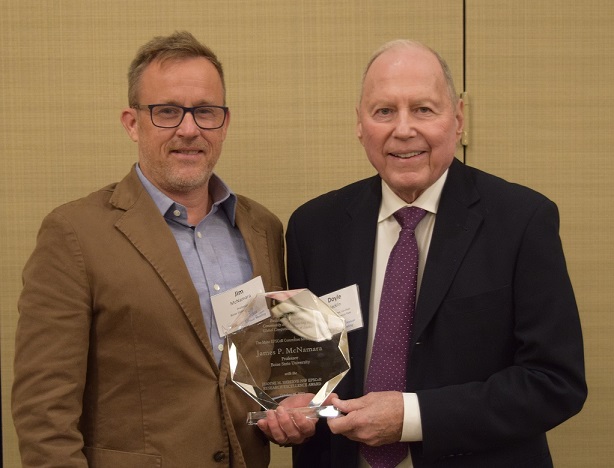 James McNamara, professor of hydrology, receives Shreeve award