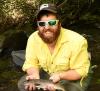 Tyler Breech with Redband Trout